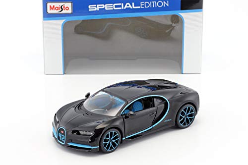 Maisto Bugatti Chiron schwarz 1:24 von Maisto