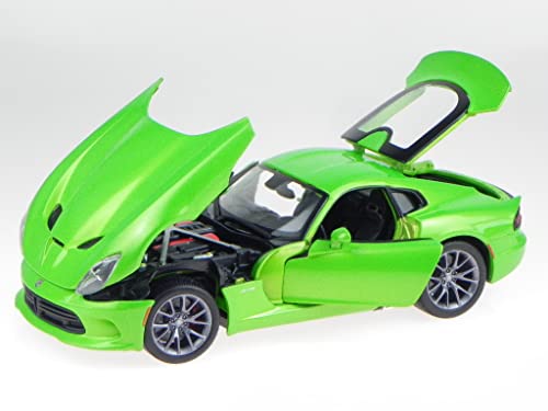 Dodge Viper GTR SR-T 2013 grün Modellauto 31128 Maisto 1:18 von koenig-tom