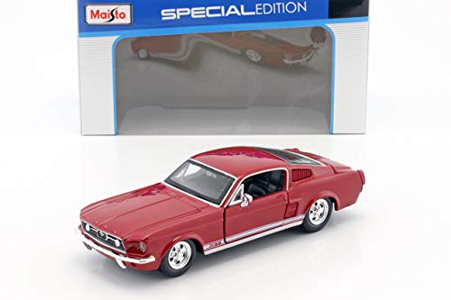 Maisto Ford Mustang GT Baujahr 1967 rot 1:24 von ZYZYZK