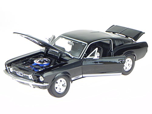 Ford Mustang GTA Fastback 1967 schwarz Modellauto 31166 Maisto 1:18 von koenig-tom