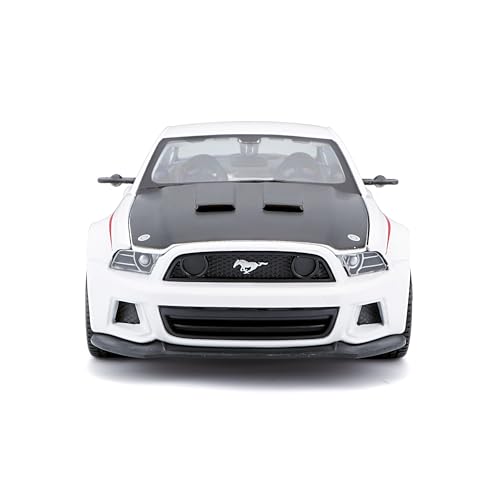 Maisto Ford Mustang Street Racer Blanco weiß von Maisto