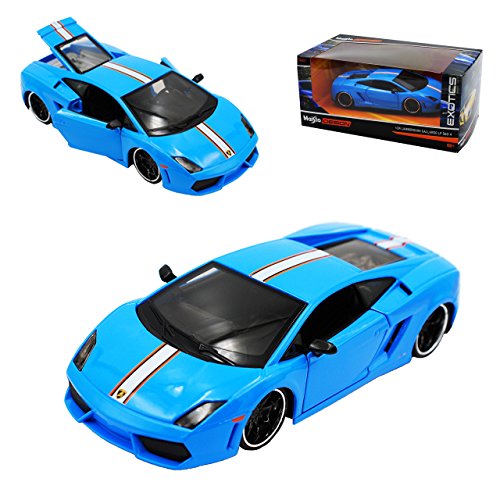 Maisto Lamborgihini Gallardo LP560-4 Coupe Blau Tuning 2003-2013 1/24 Modell Auto von koenig-tom