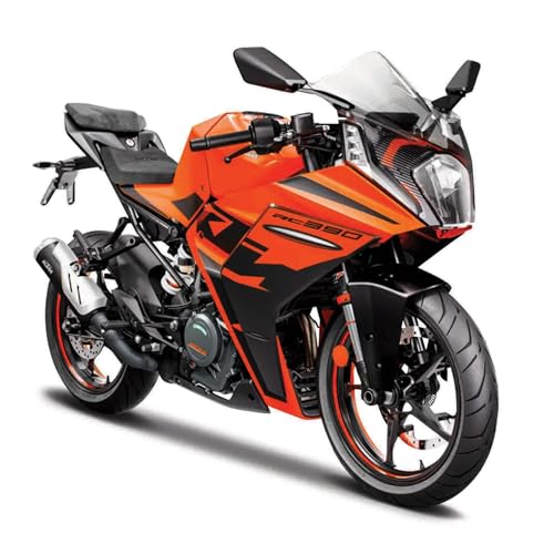 Maisto M31101-22907 KTM RC 390 Motorrad-Sammelstück, Orange von Maisto