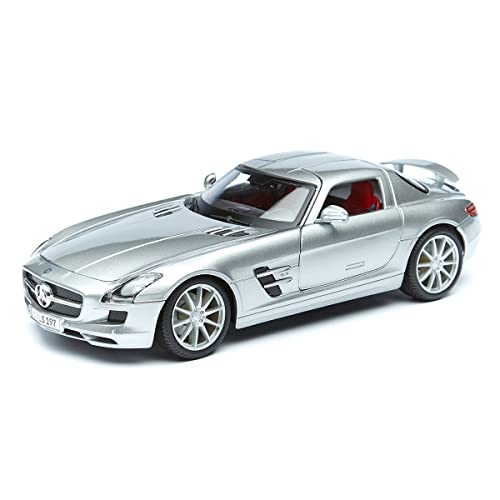 Maisto M31389 Mercedes-Benz SLS AMG Classic Super Car Druckguss-Modell, rot von Maisto