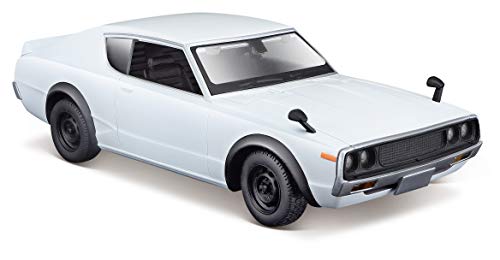 Maisto M31528 1:24 1973 Nissan Skyline 2000GT-R (KPGC110), Verschiedene Designs und Farben von Maisto