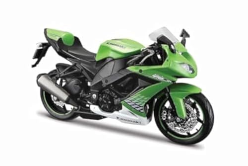 Maisto M32709 1:12 Kawasaki Ninja ZX-10R Motorrad Maßstab, unglaublich detaillierte Druckguss-Nachbildung, Sammlerstück, Motorrad, Rot von Maisto