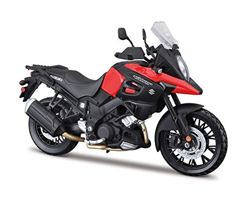 Maisto M32711 1:12 Motorbike-Suzuki V Strom, Verschiedene Designs und Farben von Maisto