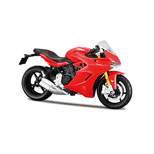 Maisto M34007-17040 Ducati Supersport S Motorrad im Maßstab 1:18, Druckguss, Sammlerstück von Maisto