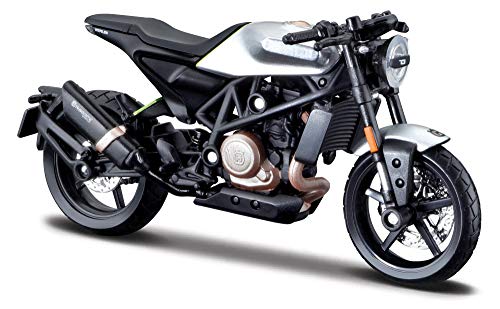 Maisto M34007-18854 Auto 1:18 Motorrad 2018 Husqvarna Vitpilen 701, Schwarz von Maisto