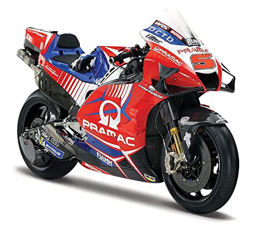 Maisto M36379Z 1:18 Motorbike 2021 Ducati PRAMAC Racing (#5 ZARCO) von Maisto