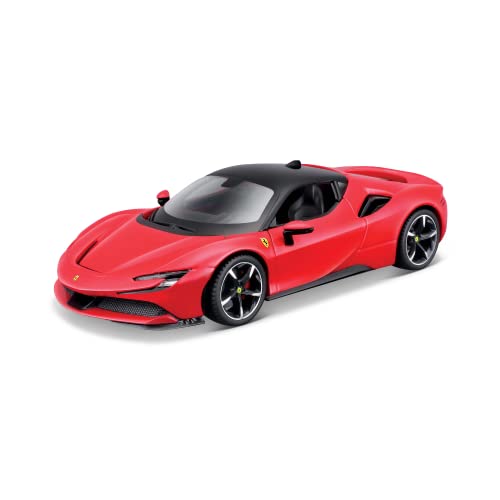 Maisto Build-it-Yourself Die-Cast Model Kit Scale M39137 Ferrari SF90 Stradale 1:24 Set, Verschiedene Motive und Farben, one Size von Maisto