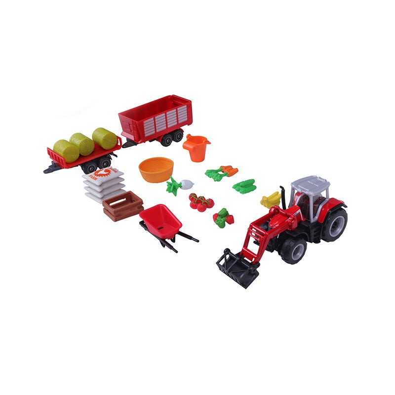 Maisto Mini Working Machines Bauernhof-Set Massey Ferguson von Maisto