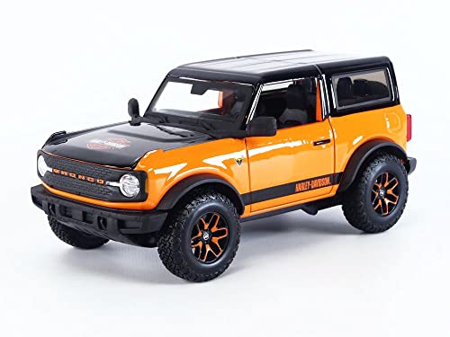 Maisto - Miniatur Sammlerauto, 32272OR, orange/schwarz von Maisto