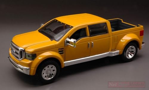 Maisto Scale Modell KOMPATIBEL MIT Ford Mighty F-350 2002 Yellow 1:31 MI31213 von Maisto