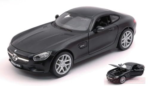 Maisto Scale Modell KOMPATIBEL MIT Mercedes AMG GT Dull Black Collection 1:24 MI31134B von Maisto