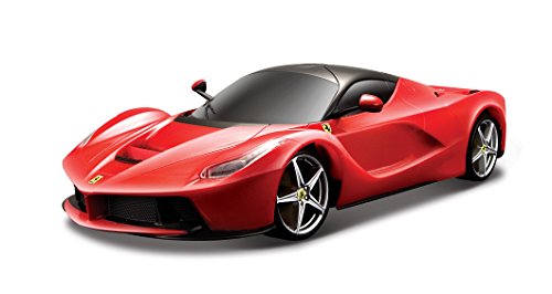 Maisto Tech R/C Ferrari LaFerrari: Ferngesteuertes Auto im Maßstab 1:24, 2,4 GHz, mit Pistolengriff-Steuerung, ab 5 Jahren, 20 cm, rot (581530-1) von Maisto