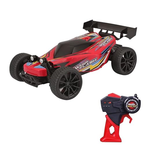 Maisto Tech R/C Whipflash Buggy: Ferngesteuertes Fahrzeug mit Licht, 2,4 GHz Frequenz, mit Mini Pro-Fernbedienung, ab 5 Jahren, 21 cm, Batterien Nicht enthalten, rot (581791) von Maisto