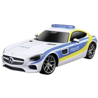 MaistoTech 581527 Mercedes AMG GT Polizei 1:24 RC Einsteiger Modellauto Elektro Heckantrieb (2WD) von MaistoTech