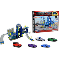 MAJORETTE 212050030 Creatix Police Playset + 5 vehicles von Majorette