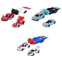 MAJORETTE 212053112 Porsche Race Trailer Set, sortiert von Majorette