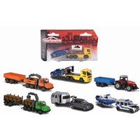 MAJORETTE 212053154 Anhänger-Spielset, 6-fach sortiert von Majorette