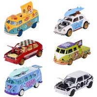 MAJORETTE 212055005 1:64 VW The Originals Deluxe Cars, 6-fach sortiert von Majorette