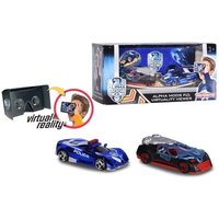 MAJORETTE 212058502 ALPHA MODS P.D. Virtuality Viewer + 2 cars von Majorette