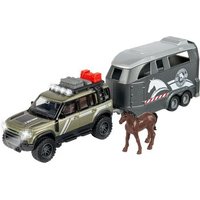 MAJORETTE 213776000 Land Rover Horse Carrier von Majorette