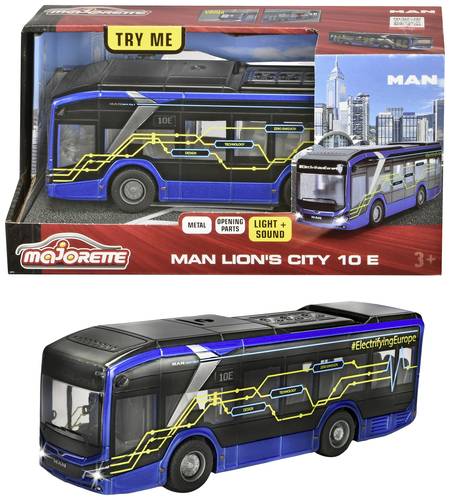 Majorette Bus Modell MAN Lion's City 10 E Bus Fertigmodell Bus Modell von Majorette