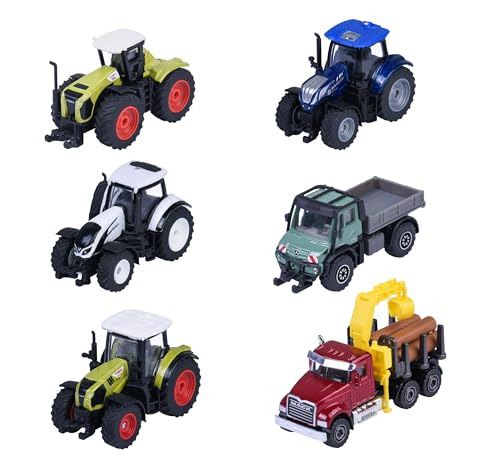 Majorette Auto Farm Premium (1 Modellauto) - Bauernhof-Spielzeug aus Metall mit Freilauf & beweglichen Teilen, zufällige Auswahl aus 6 Spielzeugautos für Kinder ab 3 Jahre, ca. 7 cm Majorette Auto Farm Premium (1 Modellauto) - Bauernhof-Spielzeug aus Metall mit Freilauf & beweglichen Teilen, zufällige Auswahl aus 6 Spielzeugautos für Kinder ab 3 Jahre, ca. 7 cm von Majorette