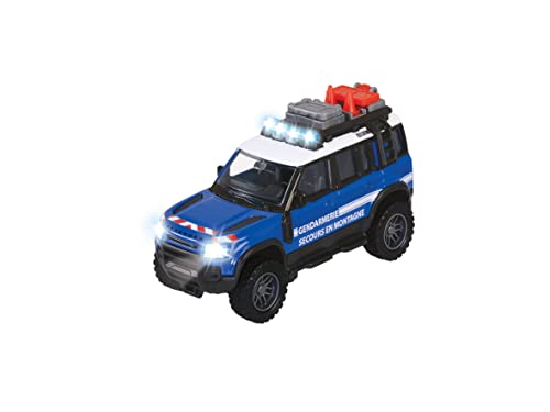 Majorette - Grand Series – Land Rover Police – 13 cm (Maßstab 1:43) – Geräusche und Lichter – ab 3 Jahren – 21371200002 7/213712000002 Blau von Majorette