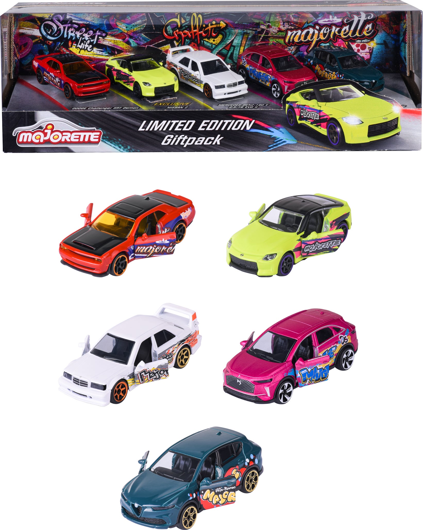 Majorette Limited Edition 11 Autos Geschenkpackung 5er-Pack von Majorette