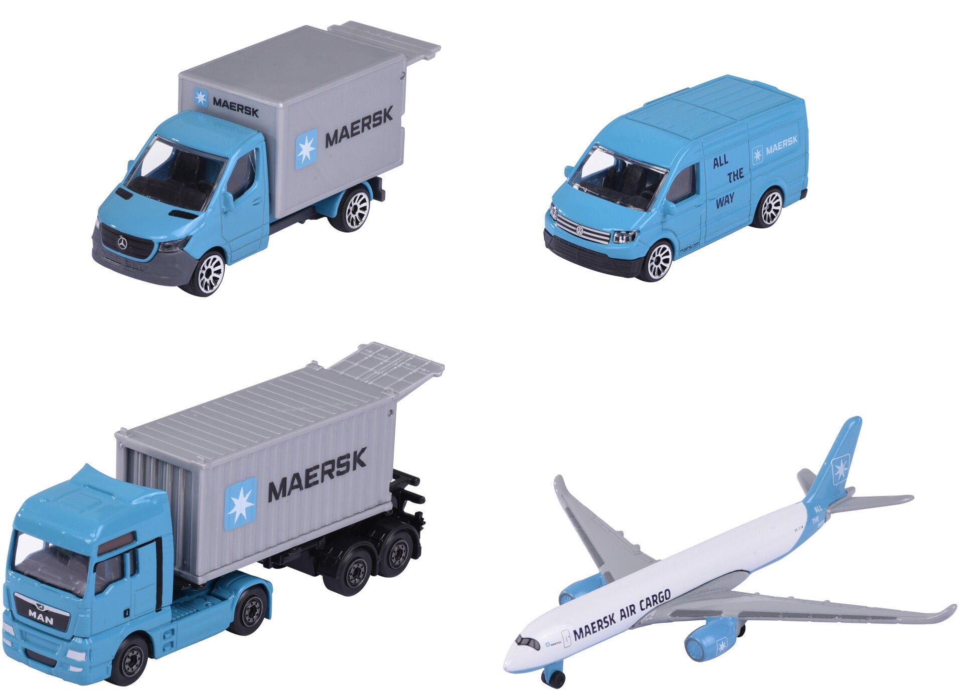 Majorette Maersk Geschenkpackung 4er-Pack von Majorette