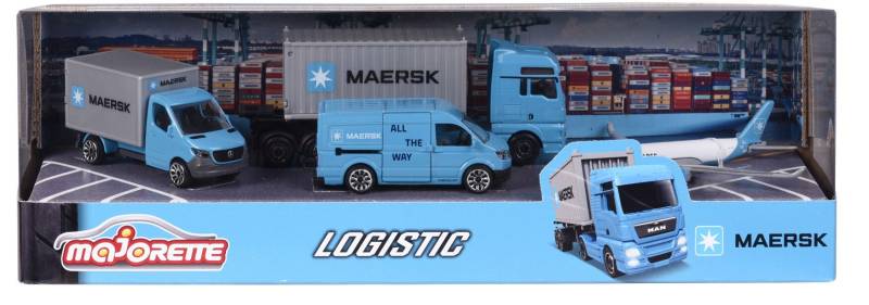 Majorette Maersk Geschenkpackung 4er-Pack von Majorette