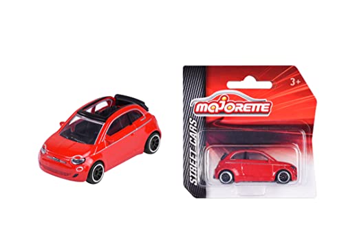 Majorette Street Cars FIAT 500 Icon, red, 212053051Q08 von Majorette