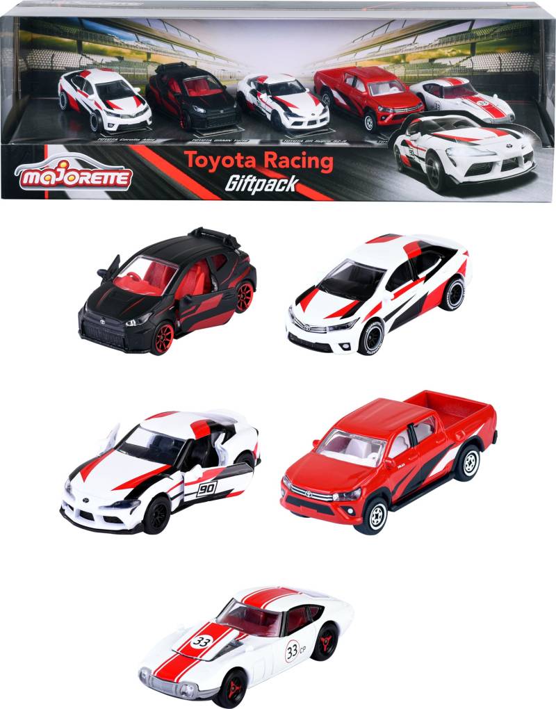 Majorette Toyota Rennautos 5er-Pack von Majorette