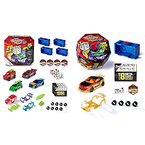 Majorette – Tune Ups Series 1, 4er Set mit 28 Überraschungen & Tune Ups Series 1 – Spielzeugauto aus Metall zum Tunen mit 7 Überraschungen, 1 von 18 Autos zum Sammeln im Überraschungspack Majorette – Tune Ups Series 1, 4er Set mit 28 Überraschungen & Tune Ups Series 1 – Spielzeugauto aus Metall zum Tunen mit 7 Überraschungen, 1 von 18 Autos zum Sammeln im Überraschungspack von Majorette