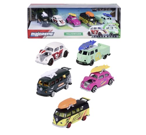 Majorette Volkswagen 5 Spielzeugautos Giftpack Majorette Volkswagen 5 Spielzeugautos Giftpack von Majorette