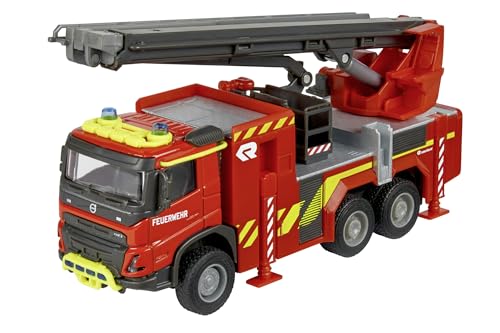 Majorette Auto Volvo FMX Truck Fire Engine (19 cm) - großes Feuerwehrauto mit ausziehbarer Leiter, Metall-Kabine, Freilauf & Funktionen, Spielzeug-Feuerwehr für Kinder ab 3 Jahre Majorette Auto Volvo FMX Truck Fire Engine (19 cm) - großes Feuerwehrauto mit ausziehbarer Leiter, Metall-Kabine, Freilauf & Funktionen, Spielzeug-Feuerwehr für Kinder ab 3 Jahre von Majorette