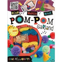 Come Alive Crafts: Pom-POM Garland von Make Believe Ideas