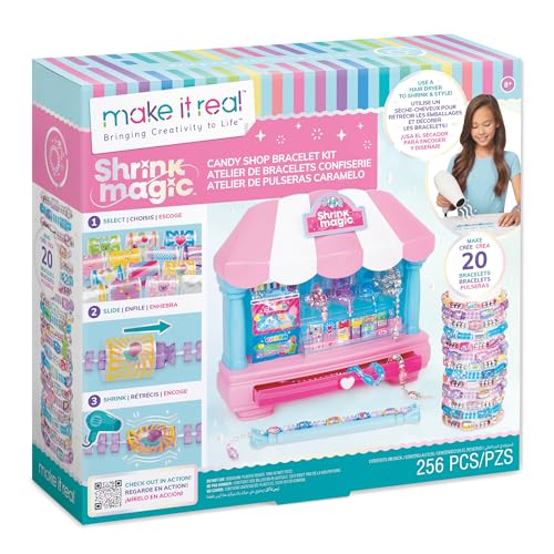 Make It Real Magische Süßigkeiten-Shop Set, Armband, kreative Spielzeug von Make It Real