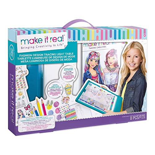 Make It Real 3502 Fashion Design Mega Set with Light Table von Make It Real