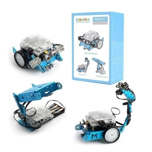 Makeblock mBot Zusatzpaket, Add-on Pack Interactive Light & Sound, Roboter 3-in-1 Erweiterungsset, Lichtverfolgender Roboter/Interaktives Arbeitslicht/Scorpion Roboter von Makeblock