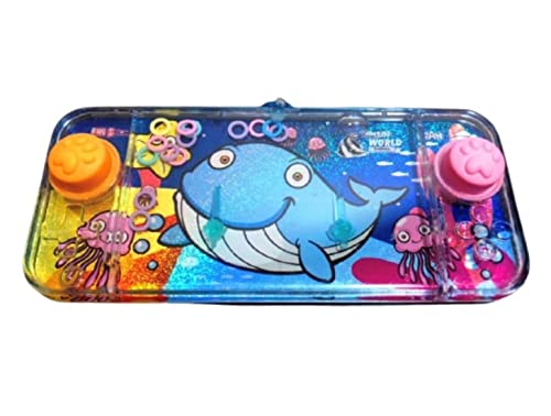 Makio Mini Wasserspiele Ringe Wasserspiele für Mädchen und Jungen Reise Geschicklichkeitsspiel Aquaplay Water Geme Aqua Play (Wasserspiel) von Makio