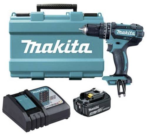 Makita 2-Gang-Akku-Schlagbohrschrauber inkl. Akku, inkl. Koffer von Makita