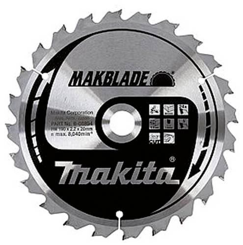 Makita B-32770 Kreissägeblatt 260 x 30 x 1.8mm Zähneanzahl: 40 1St. von Makita