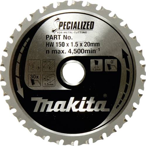 Makita B-47036 Kreissägeblatt 150 x 20mm Zähneanzahl: 32 1St. von Makita