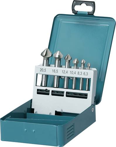 Makita D-42204 Senker-Set 6.3 mm, 8.3 mm, 10.4 mm, 12.4 mm, 16.5 mm, 20.5mm 5St. von Makita