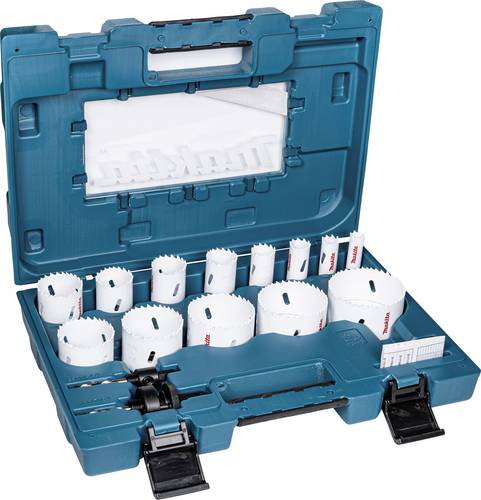 Makita D-63993 Lochsägen-Set 16.0 mm, 19.0 mm, 22.0 mm, 25.0 mm, 32.0 mm, 35.0 mm, 37.0 mm, 44.0 mm von Makita