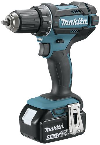 Makita DDF482RFJ Akku-Bohrschrauber 18V 3Ah Li-Ion inkl. 2. Akku, inkl. Koffer von Makita